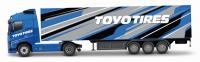 Bburago 1:43 Volvo FH16 Globetrotter 750 XXL / Trailer - Volvo FH16