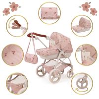Bella 2in1 Doll Pram Ballet Flora