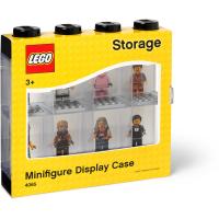 LEGO sběratelská skříňka na 8 minifigurek - černá