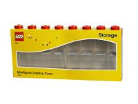 LEGO sběratelská skříňka na 16 minifigurek - červená