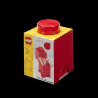LEGO úložný box 1 - červená