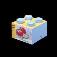 LEGO úložný box 4 - svetlo modrá