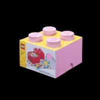 LEGO úložný box 4 - svetlo ružová