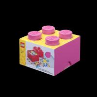 LEGO úložný box 4 - ružová