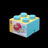 LEGO úložný box 4 - azurová