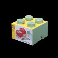 LEGO úložný box 4 - army zelená