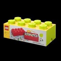LEGO úložný box 8 - svetlo zelená