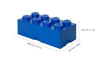 LEGO úložný box 8 - modrá