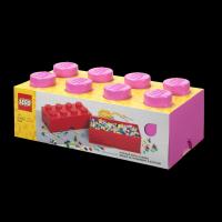 LEGO úložný box 8 - ružová