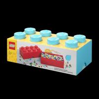 LEGO úložný box 8 - azurová