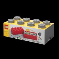 LEGO úložný box 8 - tmavo šedá