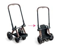 Kočík Cybex Black 3 v1 pre bábiky 36-42cm