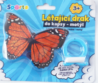 SPORTO Lietajúci drak do vrecka - motýľ