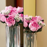 Kytica ružových ruží