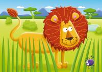 Moje první puzzle Na safari 2/3/4/5 dílků