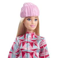 Barbie zimní sporty panenka asst 