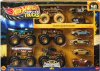 HW MONSTER TRUCKS BIGFOOT 50. VÝROČIE SET ANGLIČÁKOV & TRUCKOV