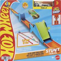 Hot Wheels  STUNT TRACKS DRÁHA S KASKADÉRSKÝMI PRVKY ASST