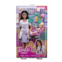 Barbie herný set povolania - zubárka čiernovláska