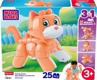 MEGA BLOKS STAVEBNICA MAČIATKO 3 V 1