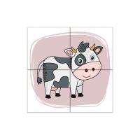 ZVIERATKA 4 Drevené kocky