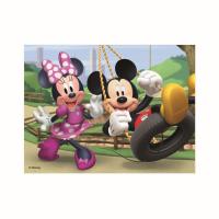 MICKEY A MINNIE 12 Drevené licenčné kocky