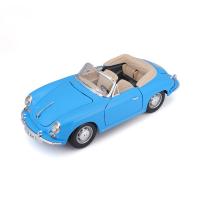 Bburago 1:18 Porsche 356B Cabriolet 1961 Blue