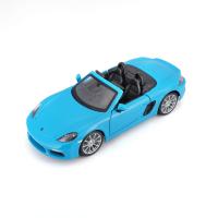 Bburago 1:24 Plus Porsche 718 Boxster Blue