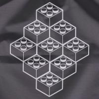 LEGO Bricks - pytlík na přezůvky