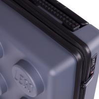 LEGO kufr Signature s expandérem 56 cm, S - Tmavě šedý