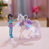 UNICORN ACADEMY KOUZELNÁ KŘÍDLA GLACIER & LAYLA 11CM