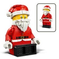 Zvětšená minifigurka Santy