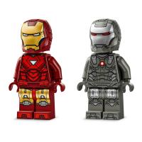 Iron Man a War Machine vs. Hammerove Drony