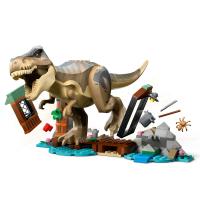 T-rex a útek po rieke