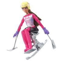 Barbie zimní sporty panenka asst 