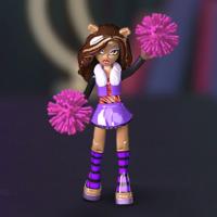 MEGA MONSTER HIGH CLAWDEEN A JESKYNĚ