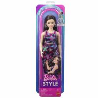 BRB FASHIONISTAS MODELKA V ŠATECH S BAREVNÝMI HVĚZDAMI