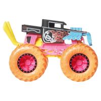 HW MONSTER TRUCKS NEON SMASHERS ASST