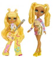 Rainbow High Junior Fashion panenka v rockové kapele - Sunny