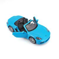 Bburago 1:24 Plus Porsche 718 Boxster Blue