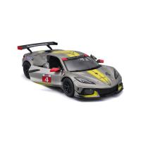 Bburago 1:24 Racing - 2020 Chevrolet Corvette - C8R #4 Yellow