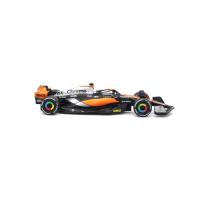 Bburago 1:43 RACE Formula F1 - McLaren F1 Team MCL60 (2023) #81 (Daniel Ricciardo) - with