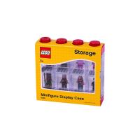LEGO sběratelská skříňka na 8 minifigurek - červená