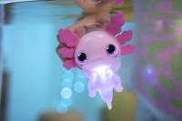 ANIMAGIC Svietiaci Axolotl do vody - ružový