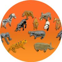 PLEJO Divoké zvieratká s projektorom