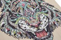 Drevené puzzle Tiger - 132ks