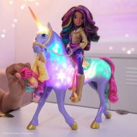 UNICORN ACADEMY SVĚTELNÝ JEDNOROŽEC WILDSTAR S PANENKOU SOPHIA 24cm