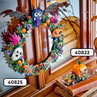 Pick-up s halloweenskými dýněmi