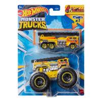 HW MONSTER TRUCKS 1:64 S ANGLIČÁKEM