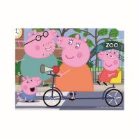 PEPPA PIG 12 Drevené licenčné kocky